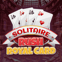 Solitaire Rush Royal Card Game Logo
